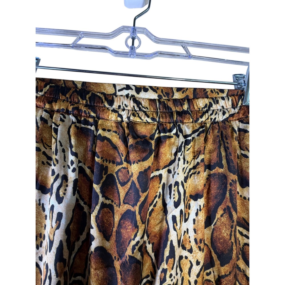 Ivy Jane 530028 Comfort & Joy A-Line Midi Skirt Giraffe Animal Cheetah Print S - Picture 9 of 9